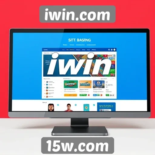 Avaliação da interface do usuário do site iwin.com
